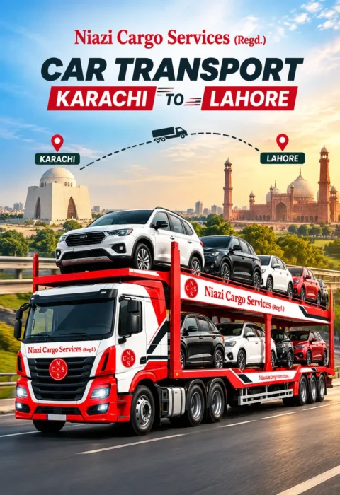 Car Transport from Karachi to Lahore