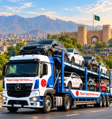 Vehicle & Cargo Delivery to Peshawar