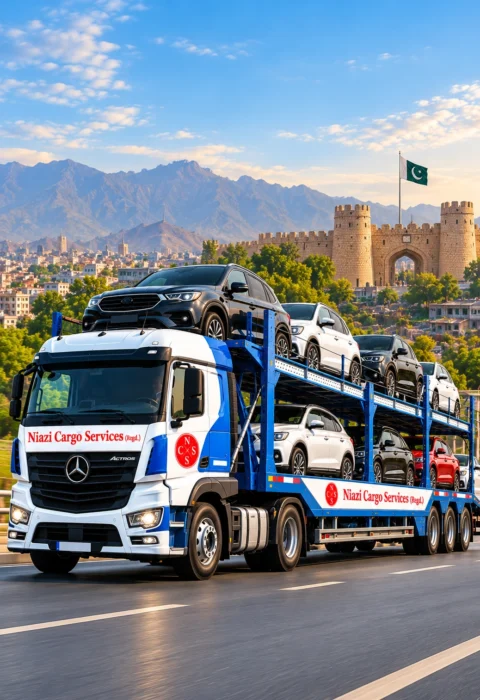 Vehicle & Cargo Delivery to Peshawar