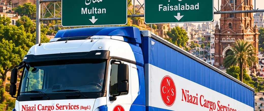 Goods Transport to Multan & Faisalabad